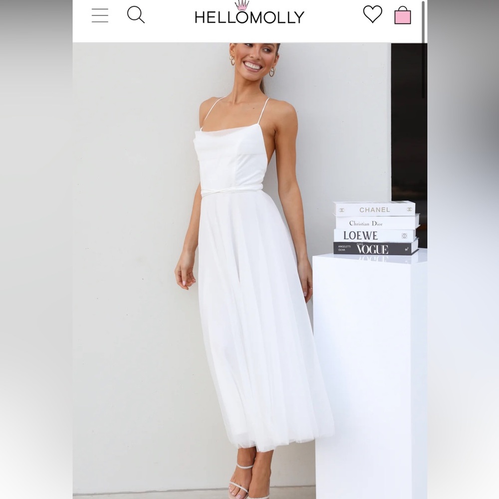 Hello Molly Signal My Way dress - white (xs)